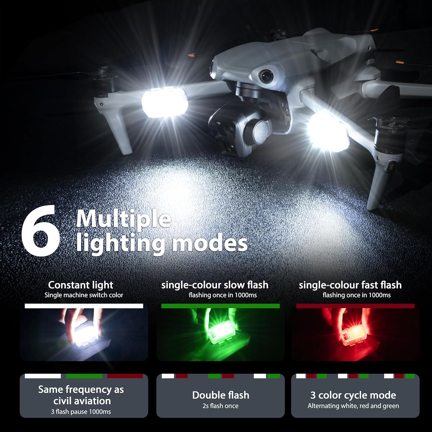 STARTRC Drone Luce stroboscopi - Drone Landing Gear recensione e prezzo