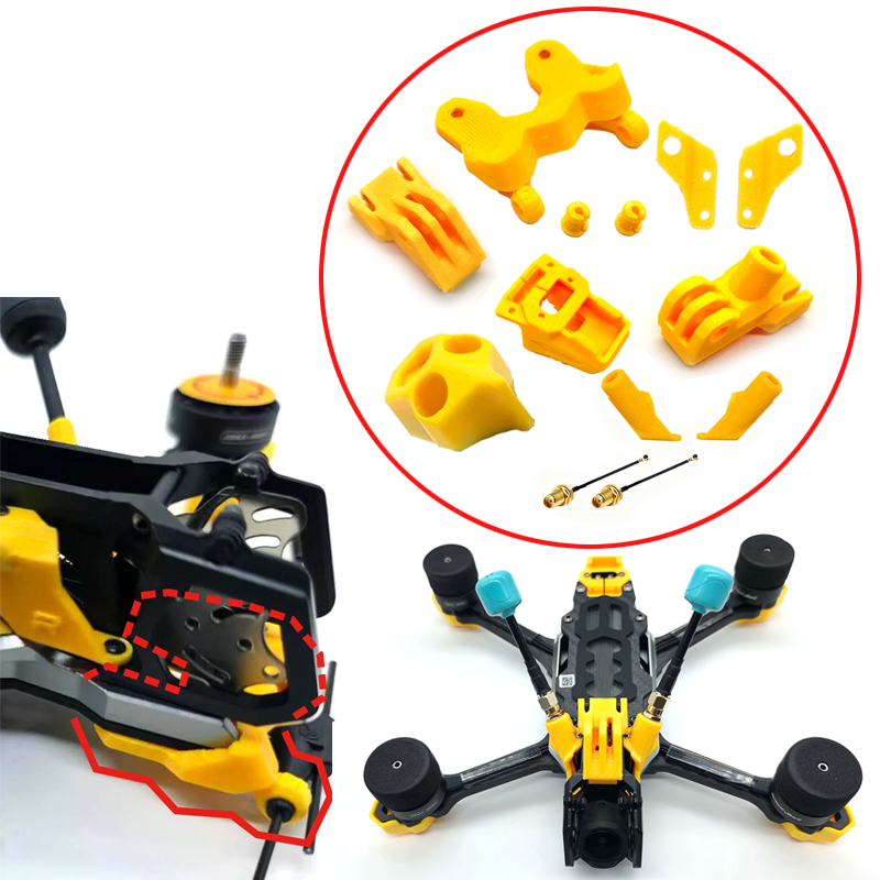 Accessori Stampati in 3D in TP - Drone Gps Mount recensione e prezzo