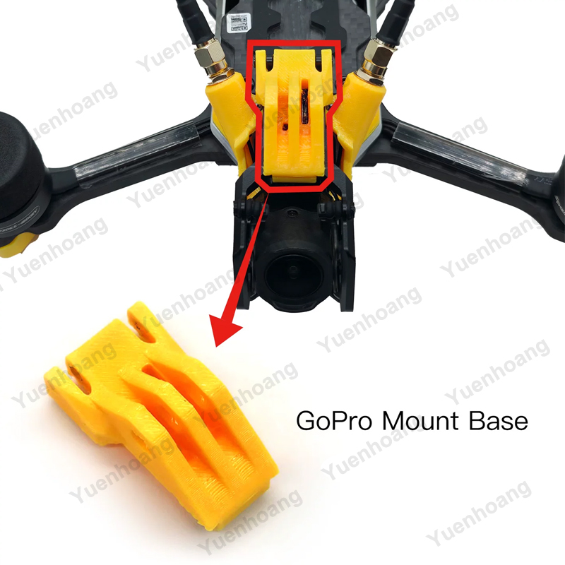 Accessori Stampati in 3D in TP - Drone Gps Mount recensione e prezzo